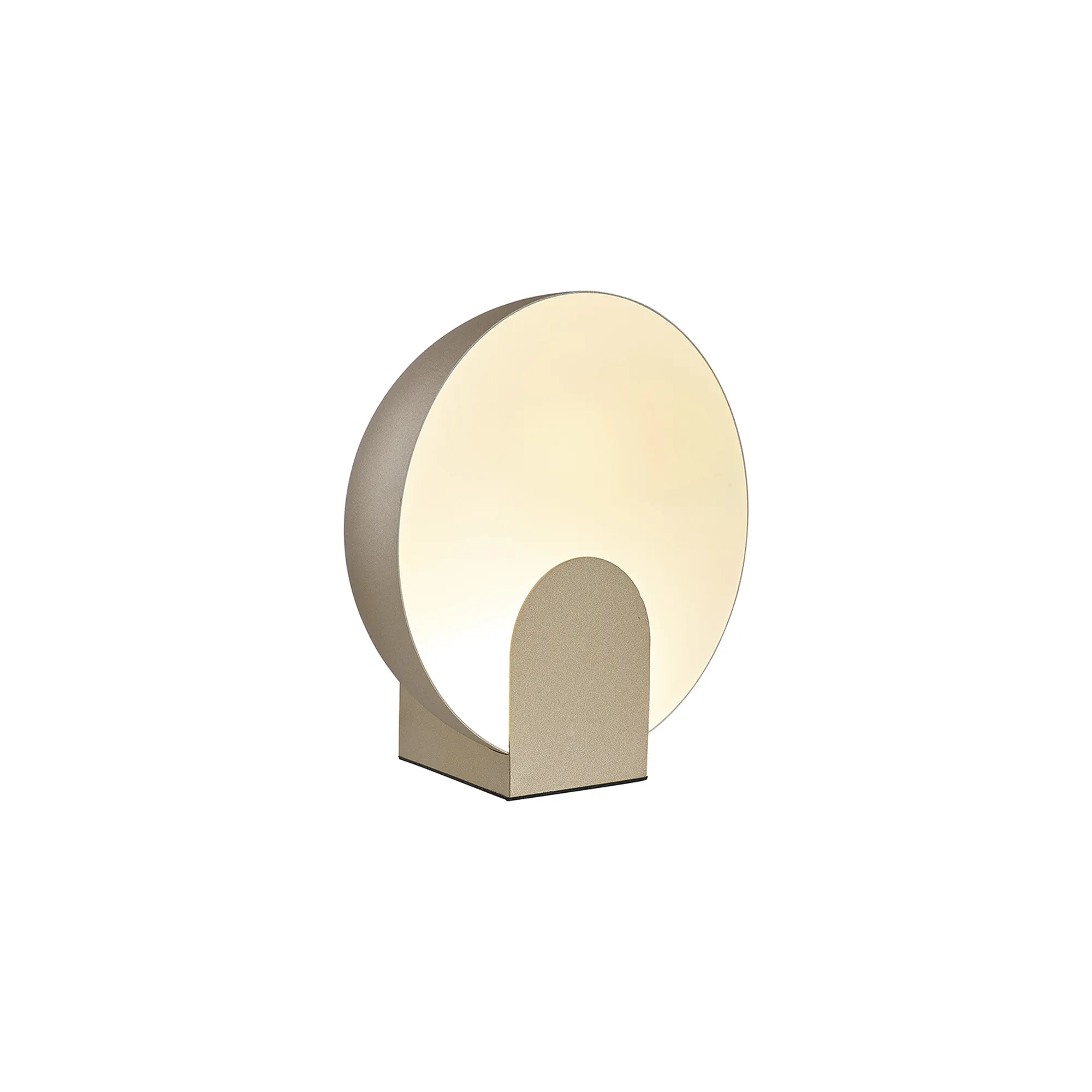 M8434  Oculo 20cm Table Lamp 5W LED Satin Gold